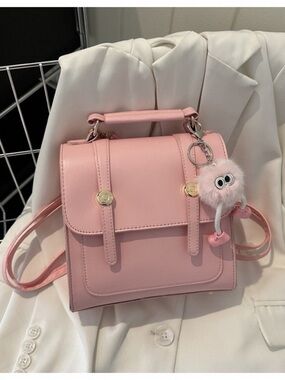 Women’s Structured Crossbody Bag in Pink